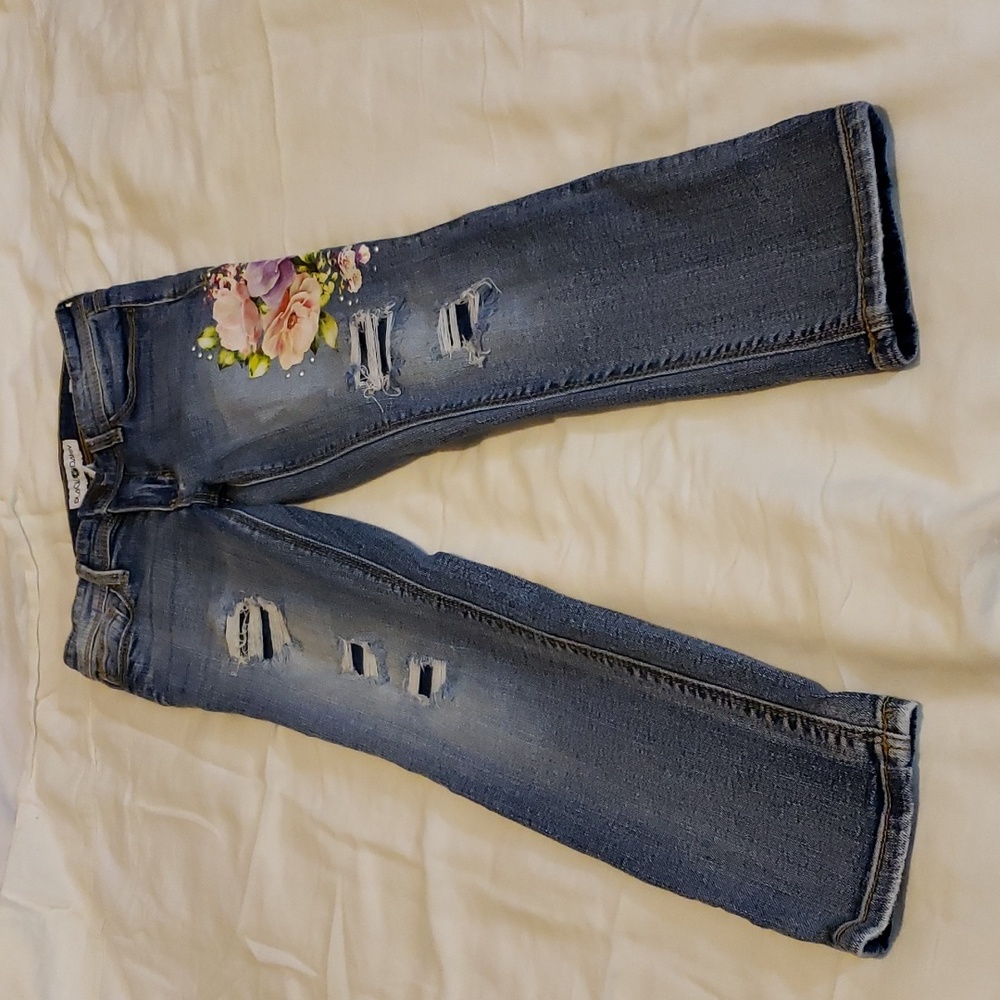 Black Daisy Jeans